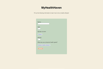 MyHealthHaven