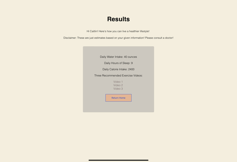 MyHealthHaven – screenshot 2