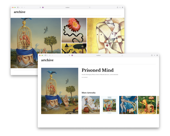 Artchive – screenshot 1