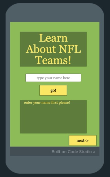 Learn NFL Teams – screenshot 1