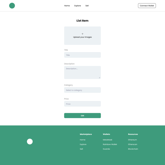 Crypto Marketplace – screenshot 1