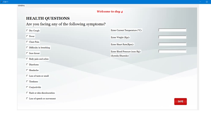 Covid Quarantine Assistance Program – screenshot 2