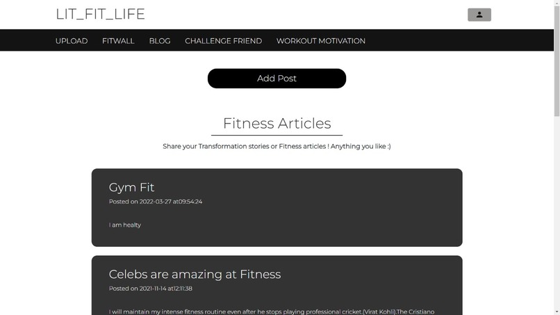 LIT_FIT_LIFE – screenshot 1