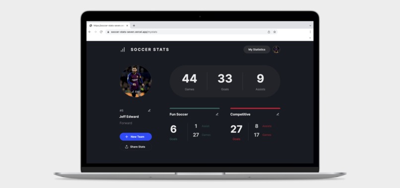 Soccer Stats – screenshot 1