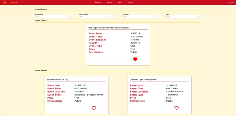 uHub – screenshot 2