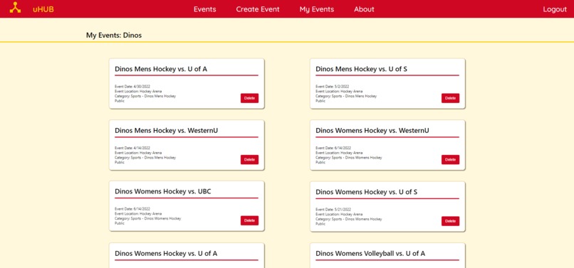 uHub – screenshot 3