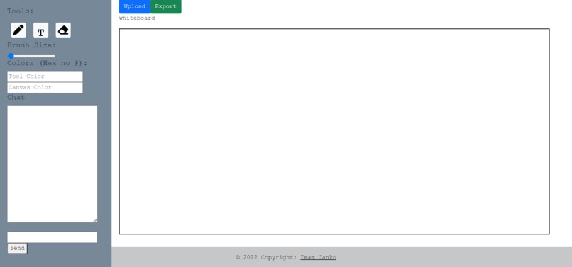 Janko Collaborative Whiteboard – screenshot 1