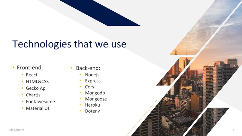 Crypto-tracker – screenshot 2