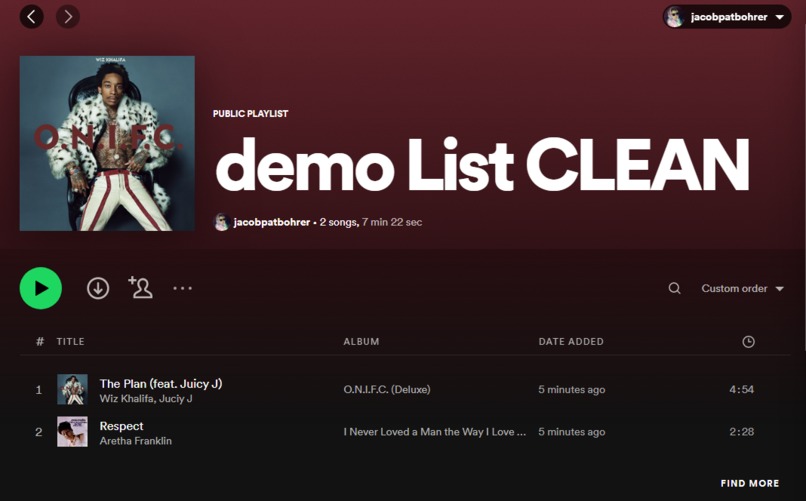 Spotify Scrubber – screenshot 3