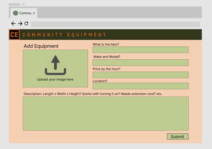 CommunityEquipment – screenshot 1