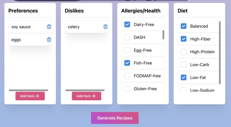 FoodFix – screenshot 2