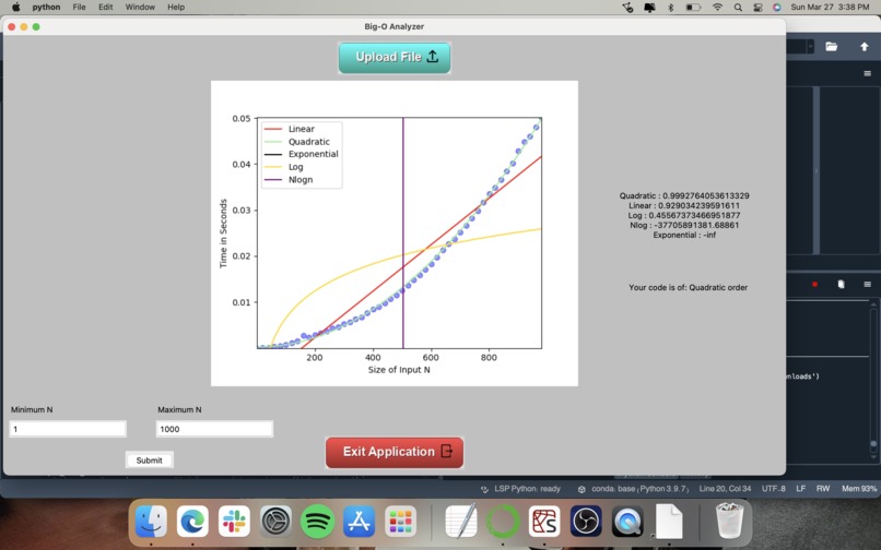 Team Name: DevOps2025 | Project: Big O Snippet Analyzer  – screenshot 1