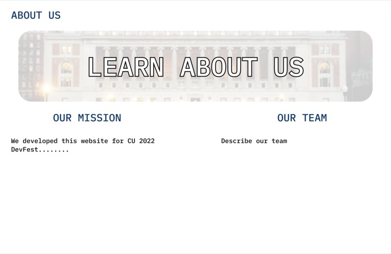 Columbia mutual aid – screenshot 3
