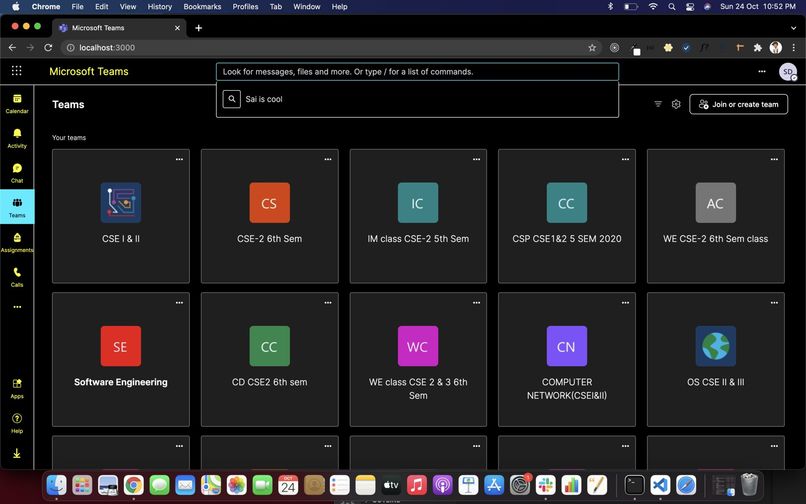 Teams-By-Sai – screenshot 1