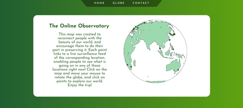 The Online Observatory – screenshot 1