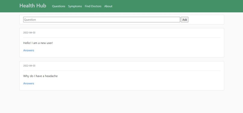 Health Hub – screenshot 2