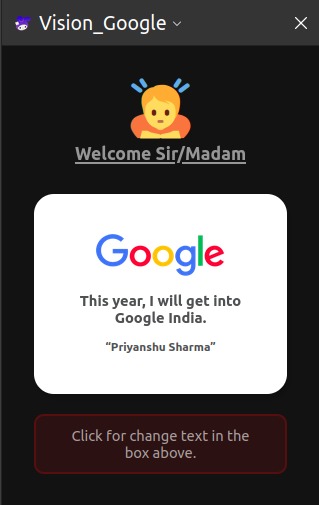 Vision_Google – screenshot 2