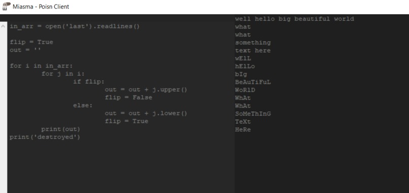 POISN – screenshot 1