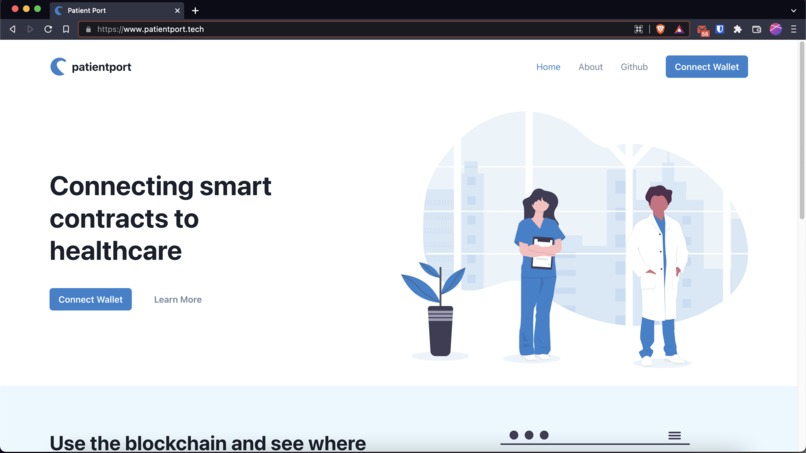 PatientPort – screenshot 1