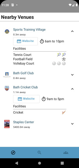 WeSports – screenshot 2