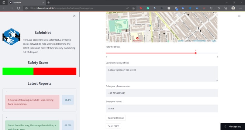 SafeInNet – screenshot 3