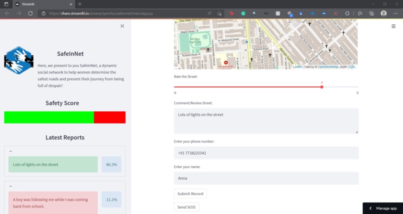SafeInNet – screenshot 4