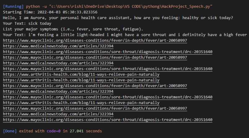 Aurora Health – screenshot 1