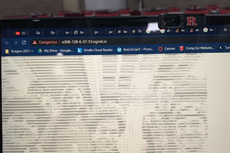 HackRU Spring 2022 ASCII Video Feed