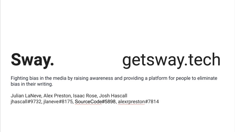 Sway – screenshot 1