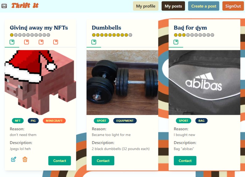 Thrift It – screenshot 1