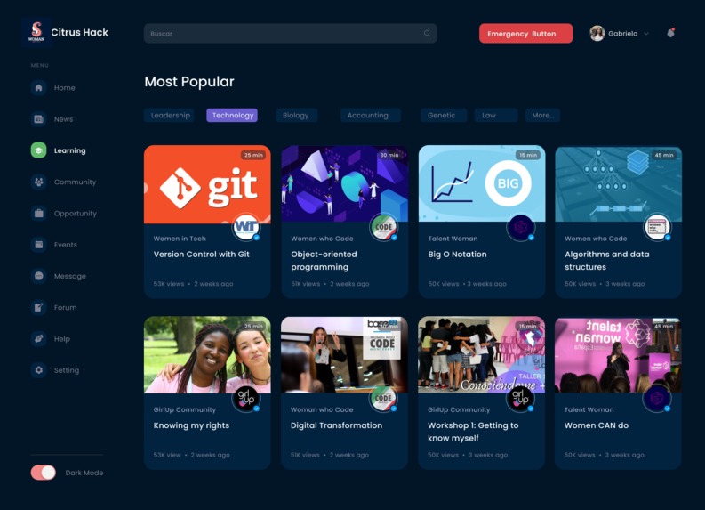 [O]sheConnects – screenshot 4