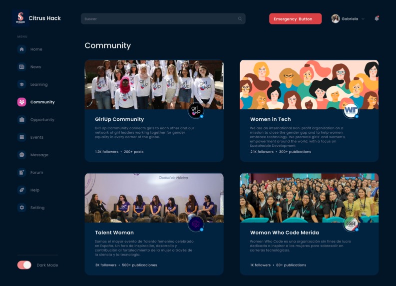 [O]sheConnects – screenshot 5