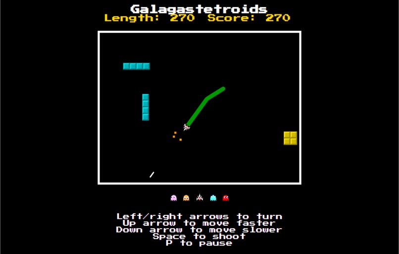 Galagastertroids – screenshot 1
