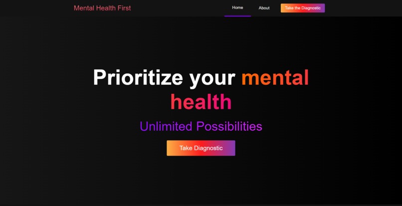 Mental Health First  – screenshot 1