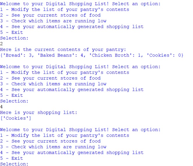 Digital Pantry – screenshot 1