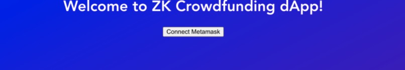 ZK-crowdfunding – screenshot 5