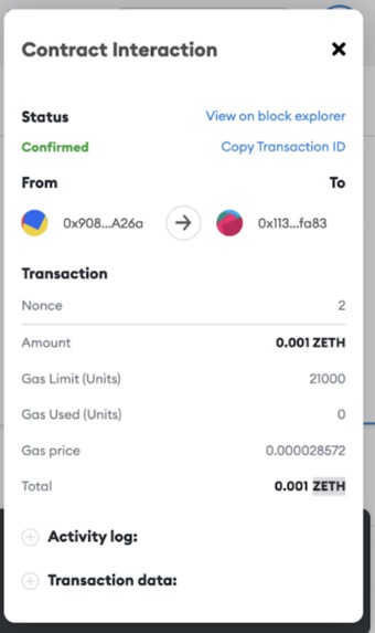 ZK-crowdfunding – screenshot 6