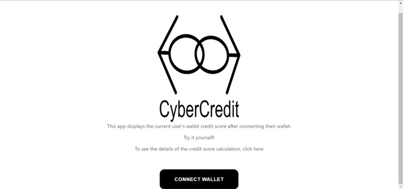 CyberCredit – screenshot 1