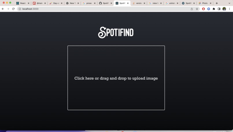 Spotifind – screenshot 1