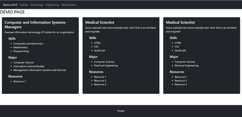 ResourceFull – screenshot 1