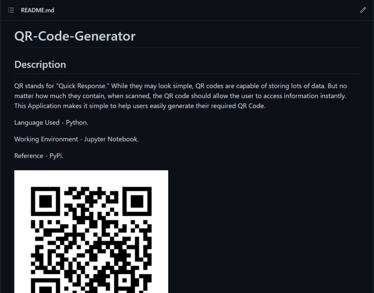 Readme – screenshot 1