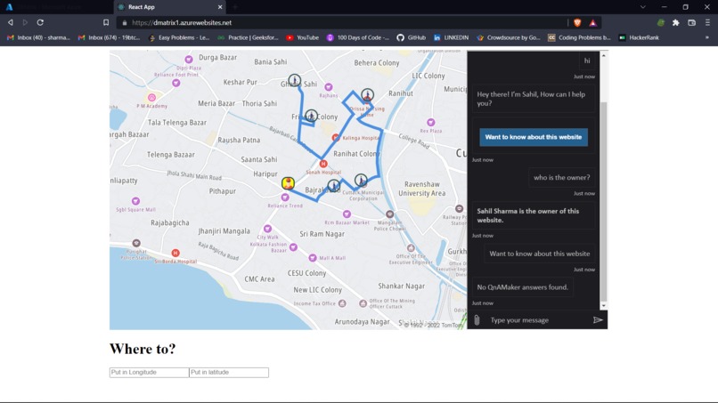 Use GPS or Maps technology – screenshot 1