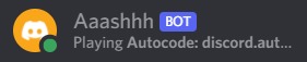 Aaashhh Discord Bot – screenshot 1