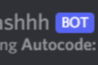 Aaashhh Discord Bot