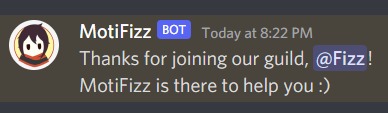 MotiFizz Discord BOT – screenshot 1