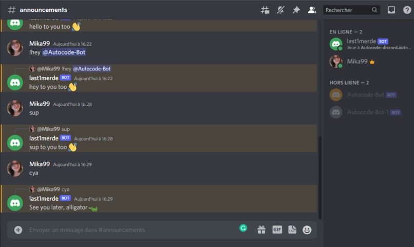 Welcome Bot  – screenshot 2