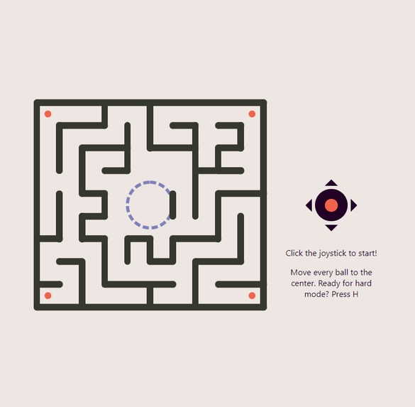 Tilting game  – screenshot 1