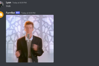 Rick Rolling Discord Bot