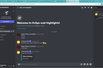 Global  hack week discord bot